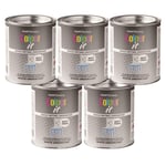 5x Paint Factory White Matt Undercoat Tin Paint Fast Dry Interior Exterior 300ml