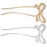 Hair Pin Simple Beautiful Exquisite Eye Catching Convenient Durable Practica RHS