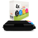 4x MWT Toner Replaces Kyocera TK-5150C TK-5150K TK-5150M TK-515