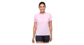 Maillot manches courtes hoka airolite run rose femme