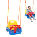 3 In 1 Toddler Swing Set Baby Swing Anti Flip Snug Secure Detachable CU