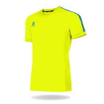 KELME Global Maillot de Football. Homme, Jaune Fluo, S