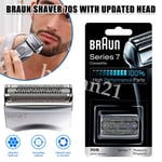 Series 7 Shaver Replacement Head Foil Cassette 70S For BRAUN Electric Shavers