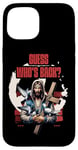 Coque pour iPhone 15 Guess Who’s Back Jesus Tee