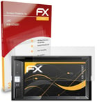 atFoliX 3x Film Protection d'écran pour JVC KW-V250BT mat&antichoc