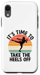 Coque pour iPhone XR It's Time To Take The Heels Of Kickboxing Kickboxer