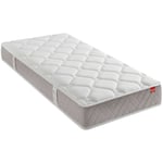 Epeda - Matelas à ressorts et mémoire de forme, accueil enveloppant - Egérie 2 - Dimensions - 90x190cm - Epéda