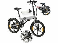 Vélo électrique pliable 20"/25 km/h KP-300 avec moteur sans balai - eRädle