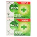 Dettol Original Bar Soap Antibacterial 100g Twin Pack