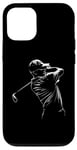 Coque pour iPhone 15 Silhouette de club de golf