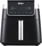 Ninja Air Fryer MAX PRO, 6.2L, Uses No Oil, Large Square Black/Silver 