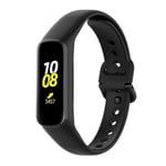 (Musta)Silikoninen urheilukellon ranneke Samsung Galaxy Fit 2 SM R220 rannekorun vaihtorannekello Samsung Galaxy Fit2 Correalle|Älykkäät tarvikkeet|