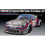 PORSCHE 911 CARRERA RSR TURBO N.22 LE MANS 1974 MARTINI KIT 1:24 Fujimi