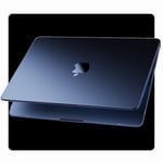 Soonjet Compatible for MacBook Air 15 inch Case 2023-2024 M3 M2 [100% Match Official Color] [Ultra Thin Armor] Protective Hard Shell Matte Cover for Laptop Model A3114 A2941 - Midnight Clear