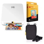 Imprimante Photo Kodak Step Slim AMZRODMPS20K1W Sans Fil Technologie Zink USB Blanc