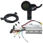 Pour JP 36V 19A Controller Brushless Motor + 36-60V Dashboard Meter Kit pour JP Electric