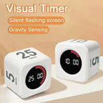 Rechargeable Digital Visual Timer 4 Preset Time Cube Timer  for Task Work