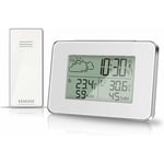 Linduxe - gabrielle Station météo sans Fil hygromètre pour thermomètre extérieur intérieur avec capteur extérieur Écran lcd Moniteur d'humidité