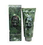 Police To Be Camouflage Shower Gel 400ml Men New