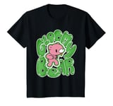 Youth Gloomy Bear Naughty Grizzly Green Bubble Text Anime Kids T-Shirt