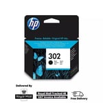 Genuine HP 302 Black Ink Cartridge For Officejet 4658 4650 5230 3835 All-in-One