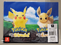 GOODIES PUBLICITAIRE - POKEMON SWITCH LET'S GO PIKACHU EVOLI - ESSUI ECRAN