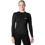 liiteGuard Spine-Tech Langermet Baselayer T-skjorte Dame - Svart - str. L