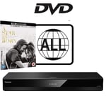 Panasonic Blu-ray Player DP-UB820EB-K MultiRegion for DVD 4K A Star Is Born UHD