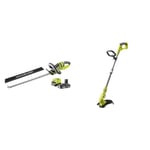 RYOBI - Taille-Haie Électrique sans Fil 18V One+ - Lames 50cm pour Haies & Coupe-Bordures/Dresse-Bordures 18 Volts One+ - Ø 25-30 cm (sans Batterie) - OLT1832