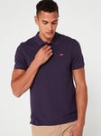 Levi's Housemark Polo Shirt - Purple, Navy, Size S, Men