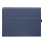 Housse pour Microsoft Surface Pro 9 et Pro 11 Clapet Support Stand Fin Avizar Bleu