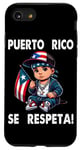 iPhone SE (2020) / 7 / 8 Puerto Rico Se Respeta Boricua Flag Kid Protest PR Case