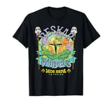 Star Wars The Mandalorian Beskar Vibes Mos Espa Surf Beach T-Shirt