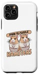 Coque pour iPhone 11 Pro Hamster doré Born To Cuddle - Hamster nain