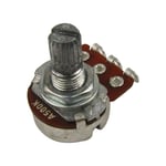 Musiclily Metric Mini 15mm Split Shaft Pot A500K Guitar Potentiometer (2 Pieces)