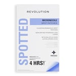 Revolution Skin, Microneedle Hydrocolloid Spot Patches, Reduces Appearance of Blemishes, Contains Hyaluronic & Salicylic Acid, 9 Patches