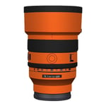 Film de protection d'objectif anti-rayures pour Sony FE 50mm f/1.4 GM Len,autocollant premium pour SONY FE50 F1.4GM/50GM 1.4 - Type Leather Orange