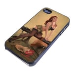 Diabloskinz Skin Autocollant En Vinyle Pour Iphone 4/4s Motif Pin-Up Kelly