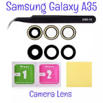 Samsung Galaxy A35 5G SM-A356 Replacement Back Camera Lens Glass Repair Kit