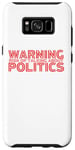 Coque pour Galaxy S8+ Avertissement Risque de parler de politique