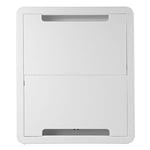 On-Q Legrand 17 Inch Media Enclosure, Electrical Box, Cable Management Box Dual Purpose In Wall Enclosure for TV Device Storage and Media Distribution, Recessed Media Box, White, ENP1700NA