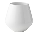 Royal Copenhagen - White Fluted Stor Vase 20,5 cm - Vaser