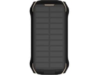 Powerbank Vinnic Vinnic Saca Peak Solar Powerbank 20.000Mah Ip65 1Xc 2Xa, Black