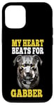 Coque pour iPhone 13 Pro My Heart Beats for Gabber Uptempo Speedcore