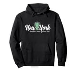 USA Souvenirs Makes My Heart Skip A Beat I Love New York Pullover Hoodie