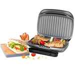 Salter EK4366VDEEU7 Cosmos Gril Sain Panini Press Électrique - Prise EU, Grill Viande Multifonctionnel et Appareil à Paninis avec Revêtement Antiadhésif, 1000 W, Bac de Récupération Amovible