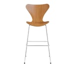 Fritz Hansen - 3197 Sjuan, Körsbärsfanér - Barstolar - Arne Jacobsen - Träfärgad - Metall/Trä