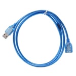 Câble d'extension SnapUSB femelle à mâle,rallonge USB 2.0,nylon,transmission à grande vitesse,directions de données pour appareil photo,TV,imprimante - Type 0.3m Blue