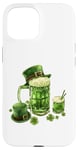 iPhone 15 St. Patricks Day Paddys Design Fun to Beers Whiskey Party Case