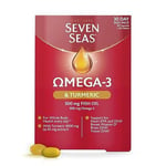 Seven Seas Omega-3 Fish Oil Turmeric 30 Day Duo Pack